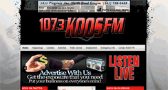 Desktop Screenshot of koosfm.com